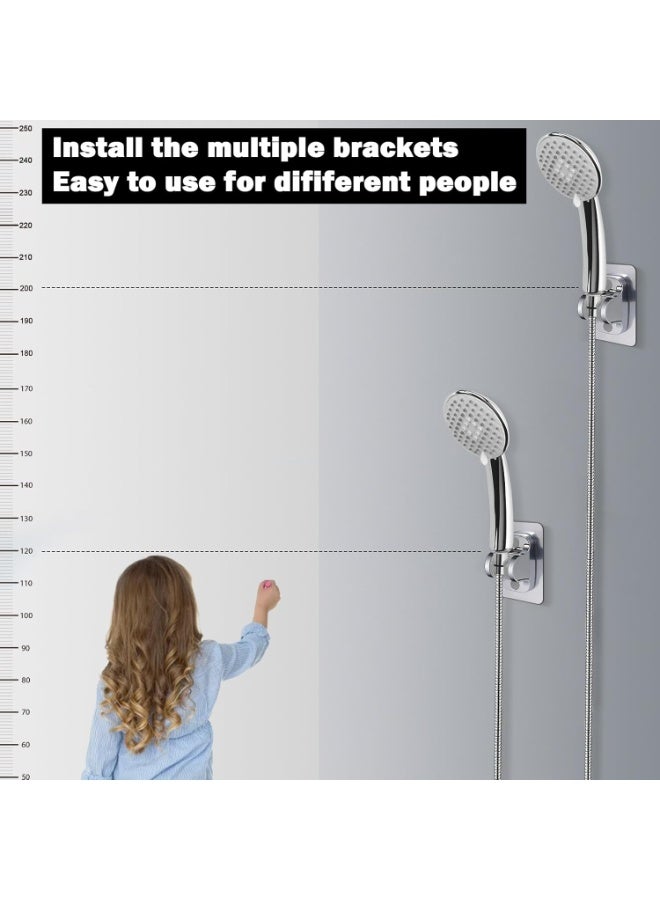 فكسر حامل رأس دش قابل للتعديل ذاتي اللصق - دعامة تثبيت جدارية مقاومة للماء - Image 3